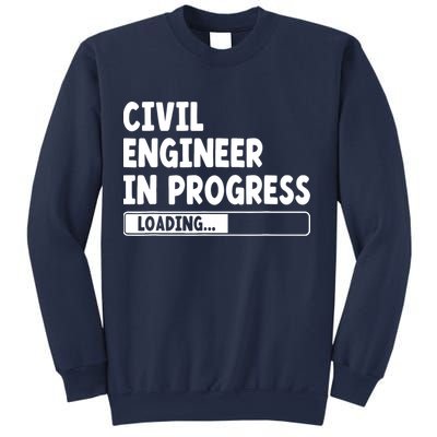 Civil Engineer In Progress Engineering Funny Civil Engineer Sweatshirt