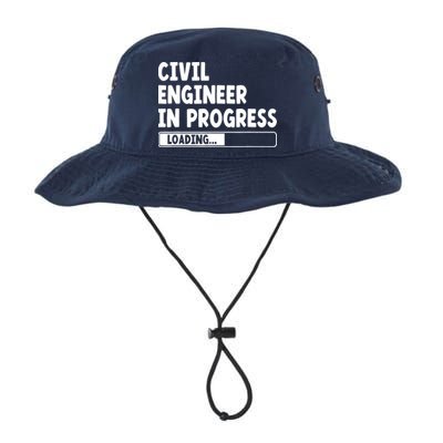 Civil Engineer In Progress Engineering Funny Civil Engineer Bucket Hat