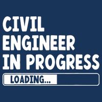 Civil Engineer In Progress Engineering Funny Civil Engineer Drawstring Bag