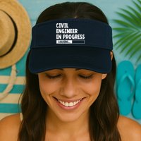 Civil Engineer In Progress Engineering Funny Civil Engineer Visor