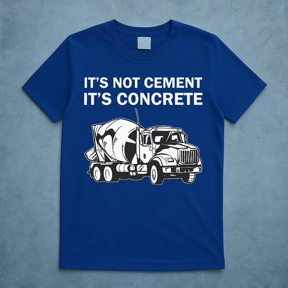 Civil Engineer Its Concrete Engineering T-Shirt