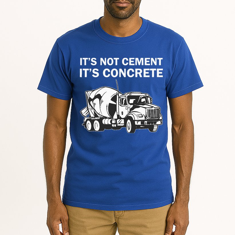 Civil Engineer Its Concrete Engineering Tall T-Shirt
