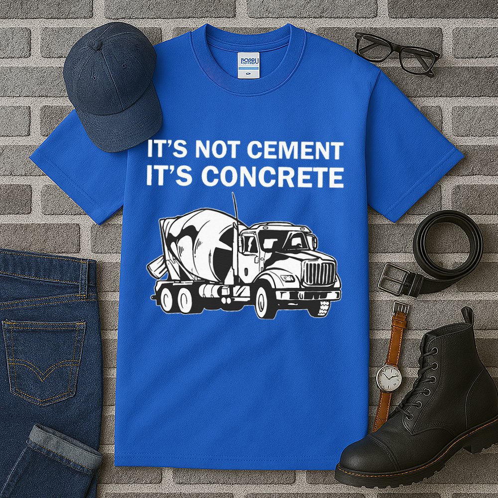 Civil Engineer Its Concrete Engineering Tall T-Shirt