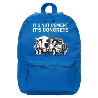 Civil Engineer Its Concrete Engineering 16 in Basic Backpack