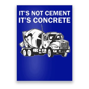 Civil Engineer Its Concrete Engineering Poster