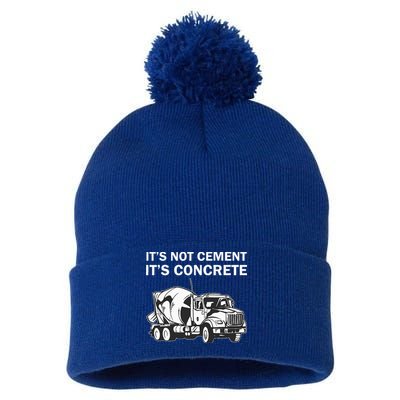 Civil Engineer Its Concrete Engineering Pom Pom 12in Knit Beanie
