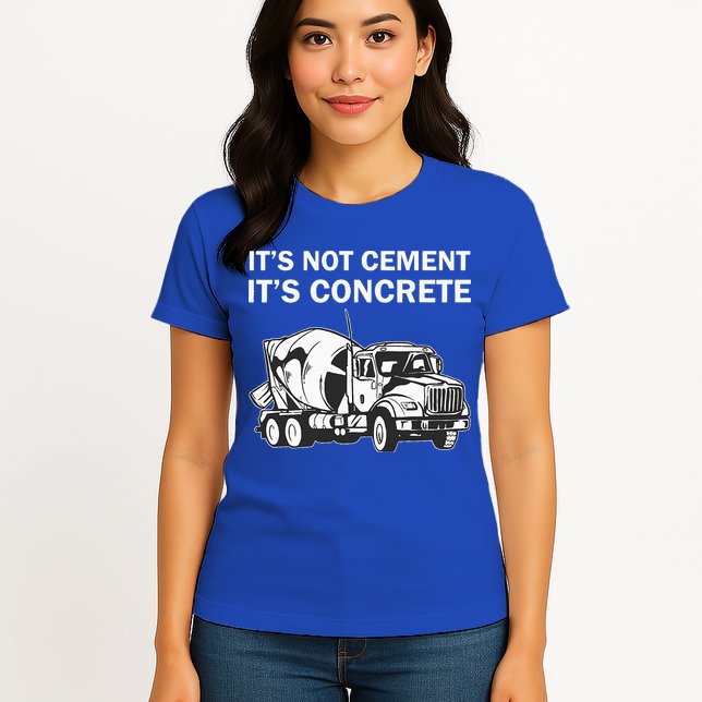 Civil Engineer Its Concrete Engineering Womens T-Shirt