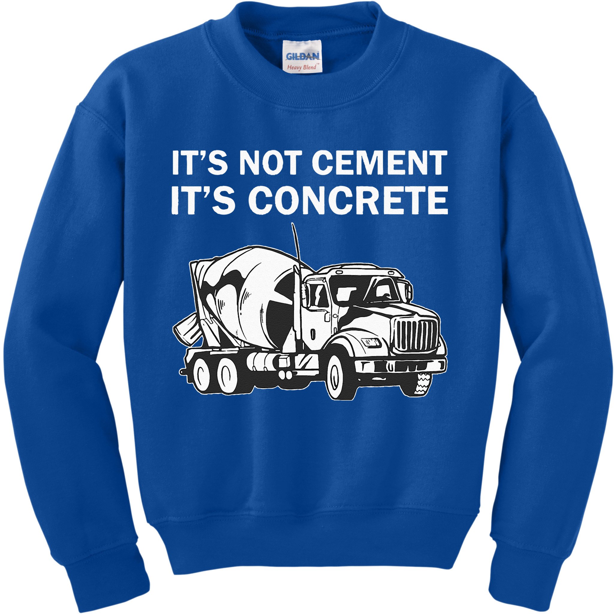 Civil Engineer Its Concrete Engineering Kids Sweatshirt