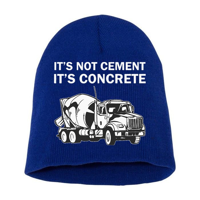 Civil Engineer Its Concrete Engineering Short Acrylic Beanie