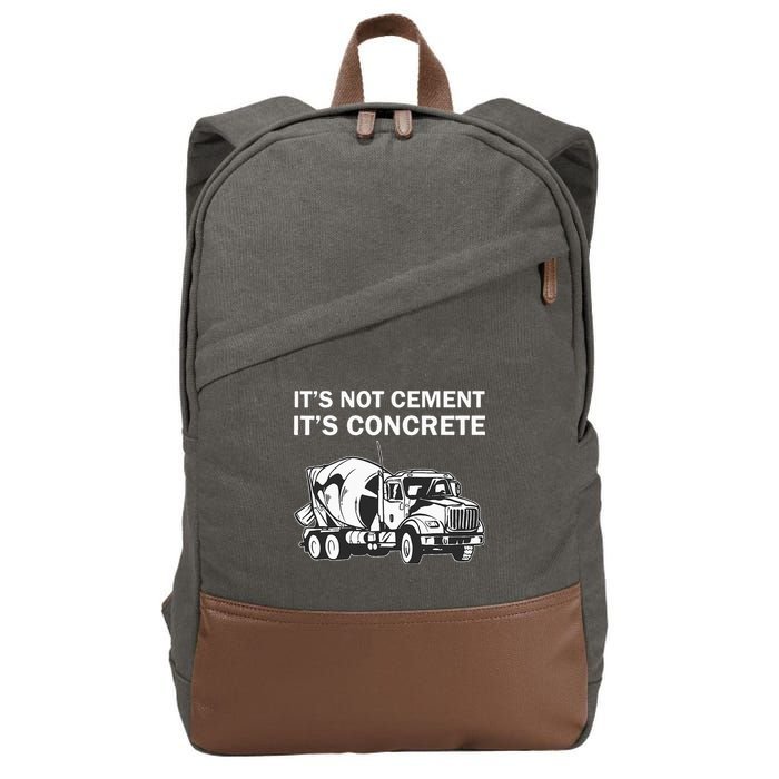 Civil Engineer Its Concrete Engineering Cotton Canvas Backpack