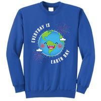 Cute Everyday Is Earth Day Climate Change Awareness Gift Sweatshirt