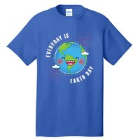 Cute Everyday Is Earth Day Climate Change Awareness Gift Tall T-Shirt