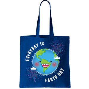 Cute Everyday Is Earth Day Climate Change Awareness Gift Tote Bag