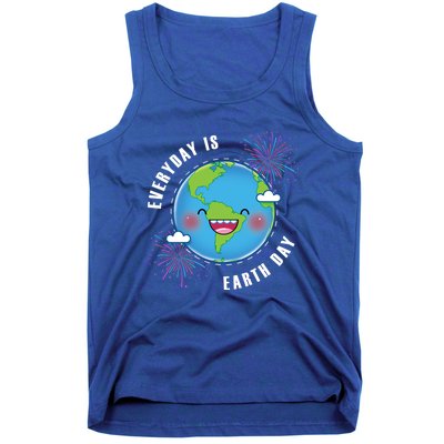 Cute Everyday Is Earth Day Climate Change Awareness Gift Tank Top