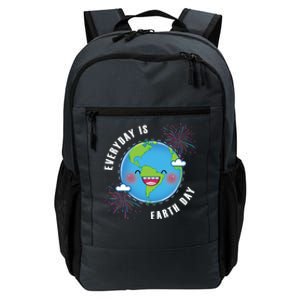 Cute Everyday Is Earth Day Climate Change Awareness Gift Daily Commute Backpack