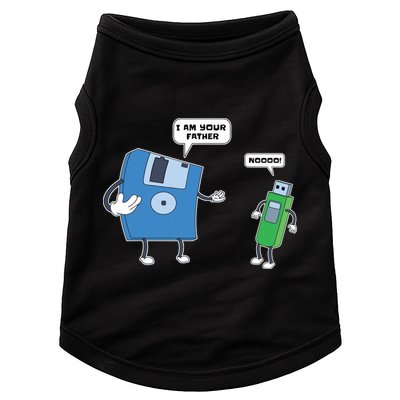 Computer Engineering I Men Father Son Floppy Disk Engineer Short Sleeve Doggie Tank