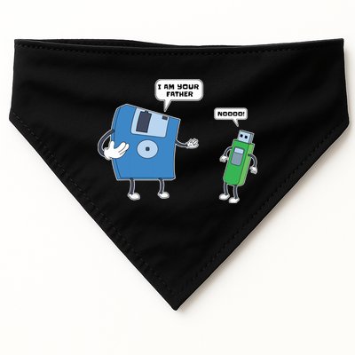 Computer Engineering I Men Father Son Floppy Disk Engineer Short Sleeve USA-Made Doggie Bandana