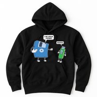 Computer Engineering I Men Father Son Floppy Disk Engineer Short Sleeve Hoodie