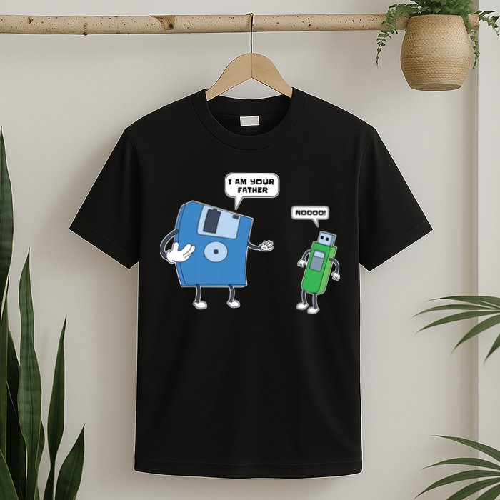 Computer Engineering I Men Father Son Floppy Disk Engineer Short Sleeve T-Shirt