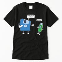 Computer Engineering I Men Father Son Floppy Disk Engineer Short Sleeve Tall T-Shirt