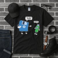 Computer Engineering I Men Father Son Floppy Disk Engineer Short Sleeve Tall T-Shirt