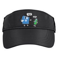 Computer Engineering I Men Father Son Floppy Disk Engineer Short Sleeve Adult Drive Performance Visor
