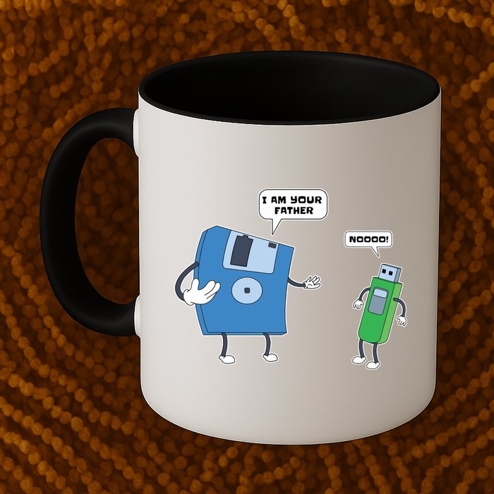 Computer Engineering I Men Father Son Floppy Disk Engineer Short Sleeve Mug