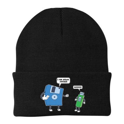 Computer Engineering I Men Father Son Floppy Disk Engineer Short Sleeve Knit Cap Winter Beanie