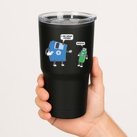 Computer Engineering I Men Father Son Floppy Disk Engineer Short Sleeve Tumbler