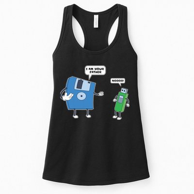 Computer Engineering I Men Father Son Floppy Disk Engineer Short Sleeve Womens Tank Top