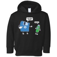 Computer Engineering I Men Father Son Floppy Disk Engineer Short Sleeve Toddler Hoodie