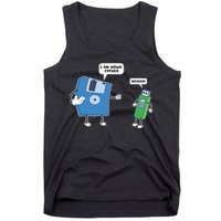Computer Engineering I Men Father Son Floppy Disk Engineer Short Sleeve Tank Top