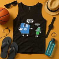 Computer Engineering I Men Father Son Floppy Disk Engineer Short Sleeve Tank Top