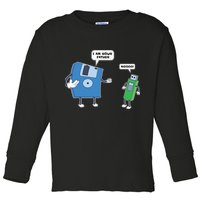 Computer Engineering I Men Father Son Floppy Disk Engineer Short Sleeve Toddler Long Sleeve Shirt