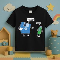 Computer Engineering I Men Father Son Floppy Disk Engineer Short Sleeve Toddler T-Shirt