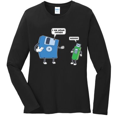 Computer Engineering I Men Father Son Floppy Disk Engineer Short Sleeve Ladies Long Sleeve Shirt