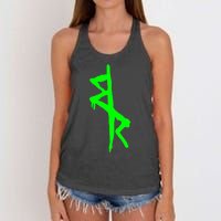 Cyberpunks Edgerunners Icons Vintage Women's Knotted Racerback Tank