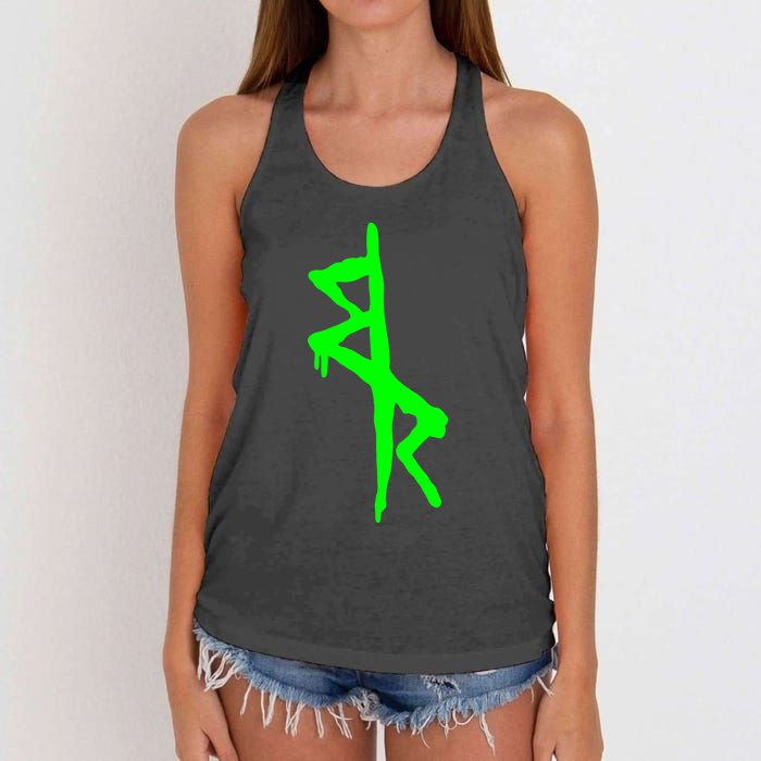 Cyberpunks Edgerunners Icons Vintage Women's Knotted Racerback Tank