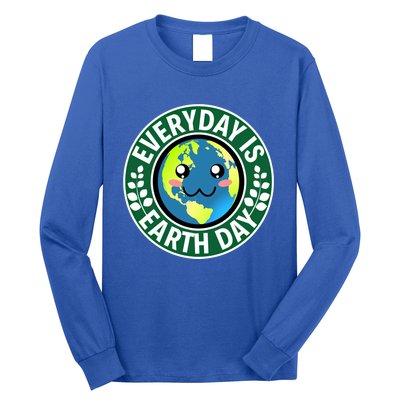 Cute Everyday Is Earth Day Environtal Eco Planet Gift Long Sleeve Shirt