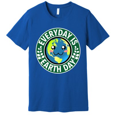 Cute Everyday Is Earth Day Environtal Eco Planet Gift Premium T-Shirt