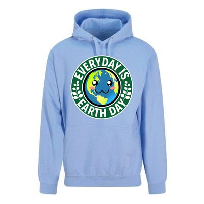 Cute Everyday Is Earth Day Environtal Eco Planet Gift Unisex Surf Hoodie