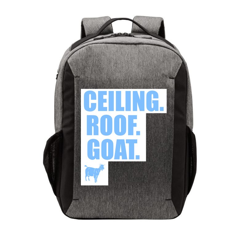 Ceiling. Roof. Goat. The Ceiling is the Roof The Goat of Basketball Vector Backpack