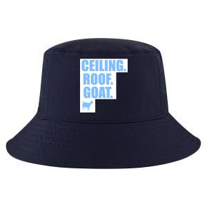 Ceiling. Roof. Goat. The Ceiling is the Roof The Goat of Basketball Cool Comfort Performance Bucket Hat