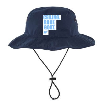 Ceiling. Roof. Goat. The Ceiling is the Roof The Goat of Basketball Bucket Hat