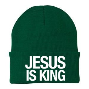 Carew Ellington Jesus Is King Knit Cap Winter Beanie