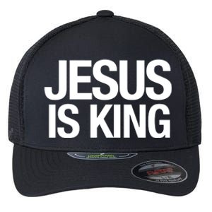 Carew Ellington Jesus Is King Flexfit Unipanel Trucker Cap