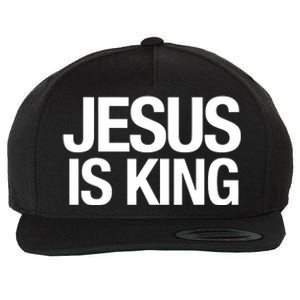 Carew Ellington Jesus Is King Wool Snapback Cap