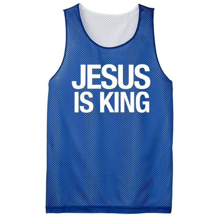 Carew Ellington Jesus Is King Mesh Reversible Basketball Jersey Tank