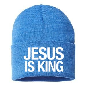 Carew Ellington Jesus Is King Sustainable Knit Beanie