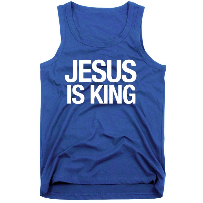 Carew Ellington Jesus Is King Tank Top